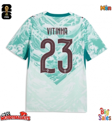 Portugal Vitinha #23 Replica Away Stadium Shirt World Cup 2026 Short Sleeve